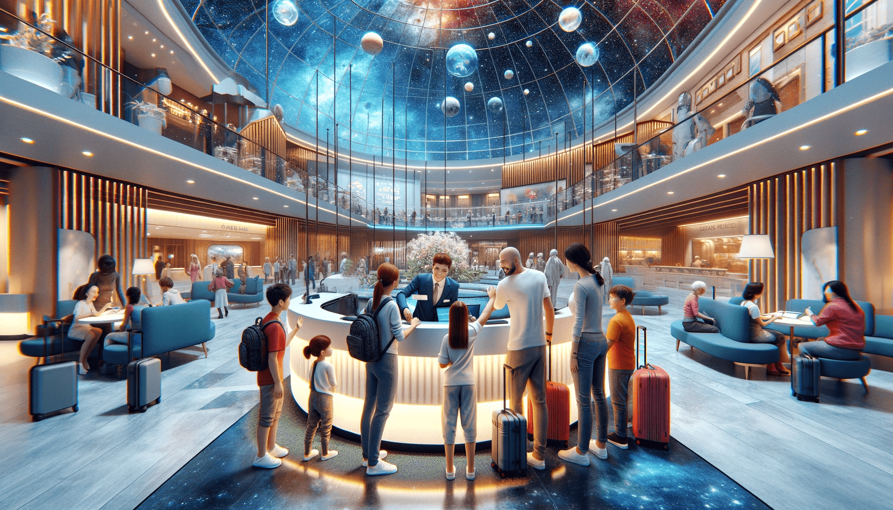 Images of Space Hotel