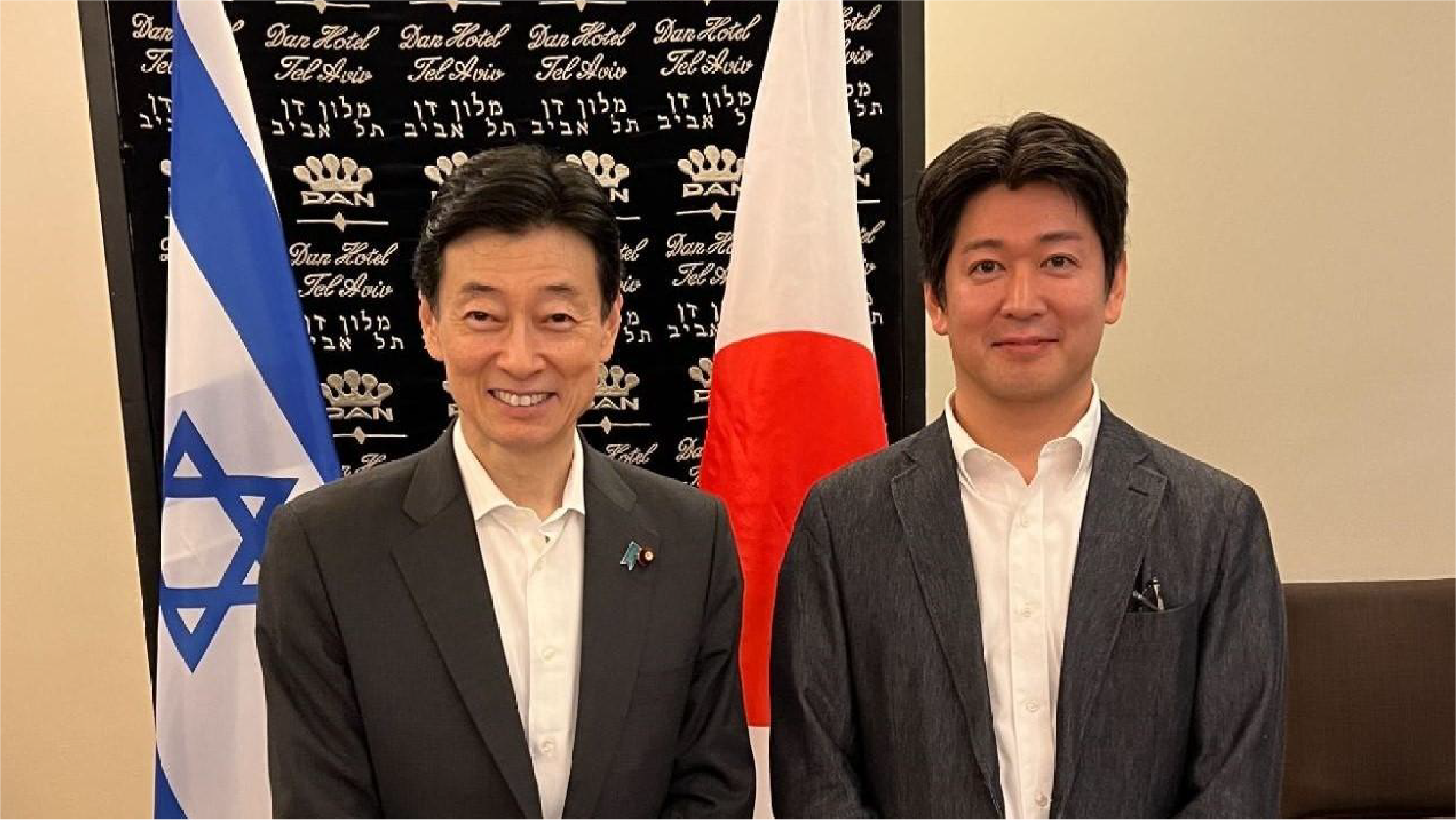 西村経済産業大臣によるイスラエルへのスタートアップミッションに参加しました